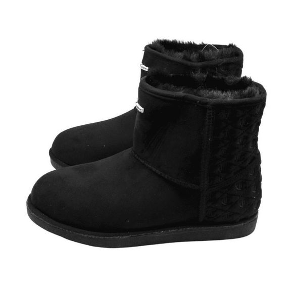 Juicy Couture Kave Women's Winter Black Boots Size 8 - Picture 6 of 6